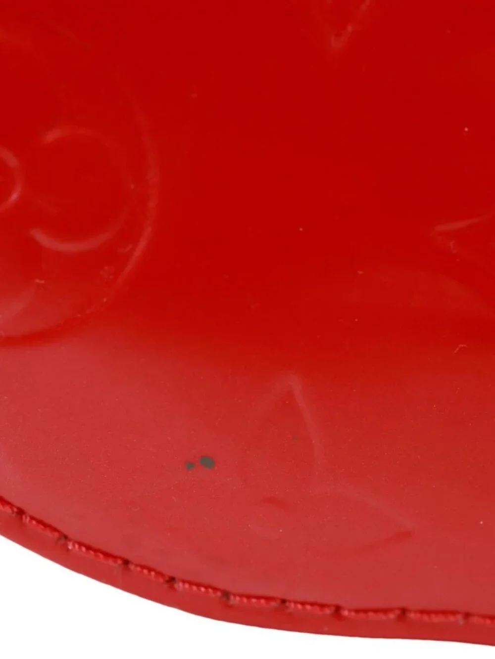 Louis Vuitton  Pasadena Monogram Vernis Leather Shoulder Bag Red
